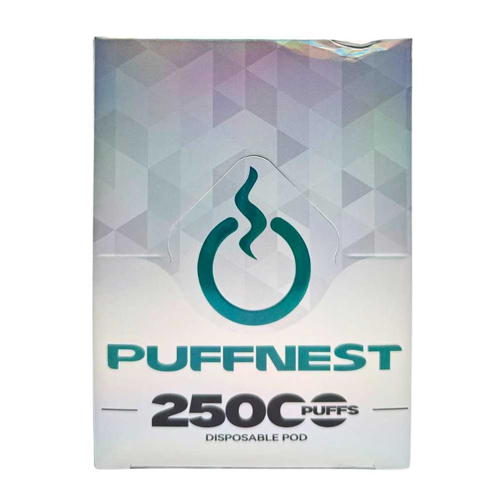 PUFF NEST 25000 PUFFS Cool Mint Disposable Vape - 18 mL, 2% Nicotine 2 PUFF NEST 25000 PUFFS Cool Mint Disposable Vape - 18 mL, 2% Nicotine - Image 2