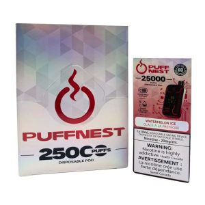 PUFF NEST 25000 PUFFS Watermelon Ice Disposable Vape