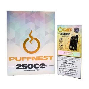 PUFF NEST 25000 PUFFS Strawnana Disposable Vape