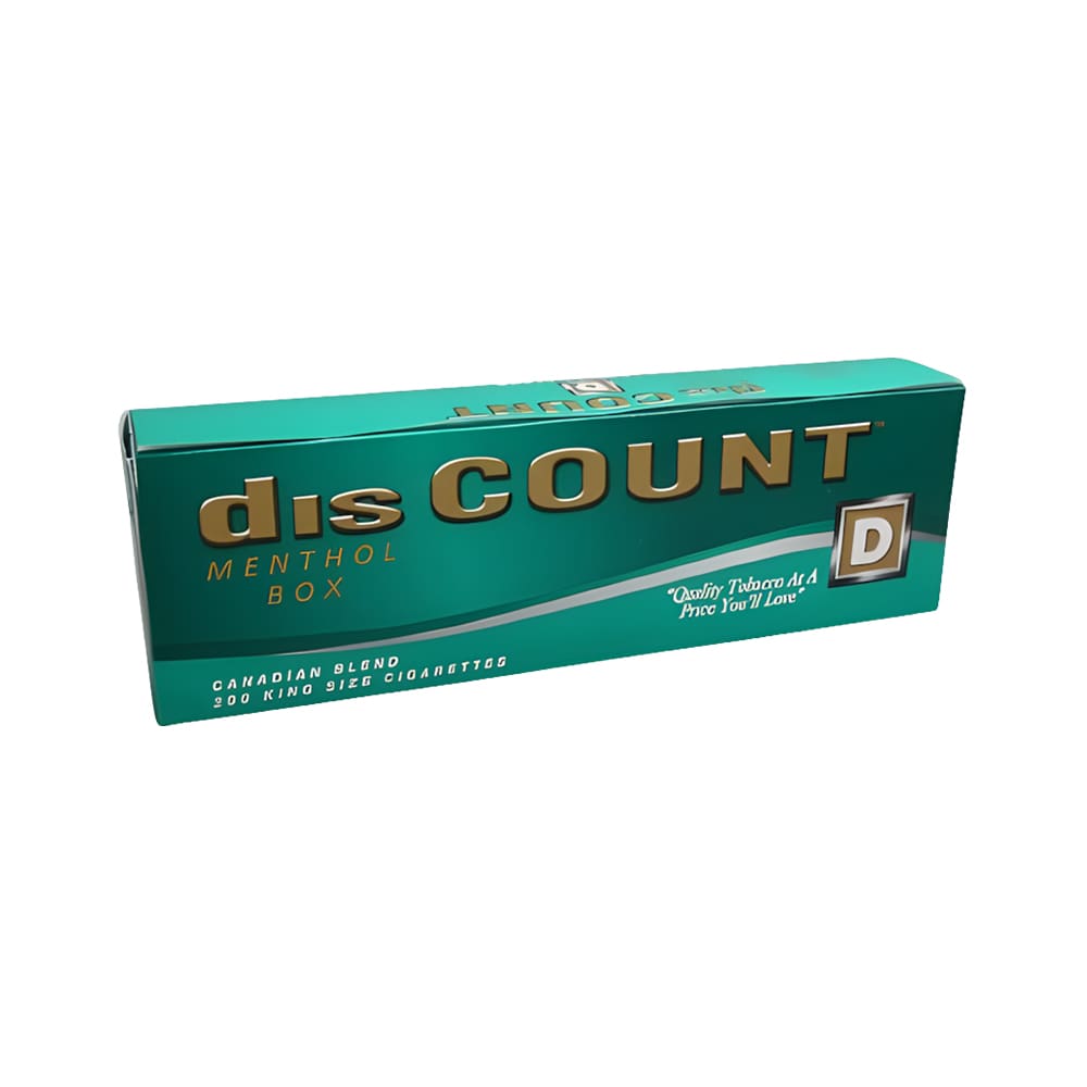 Discount menthol cigarettes Canada – buy menthol cigarettes online