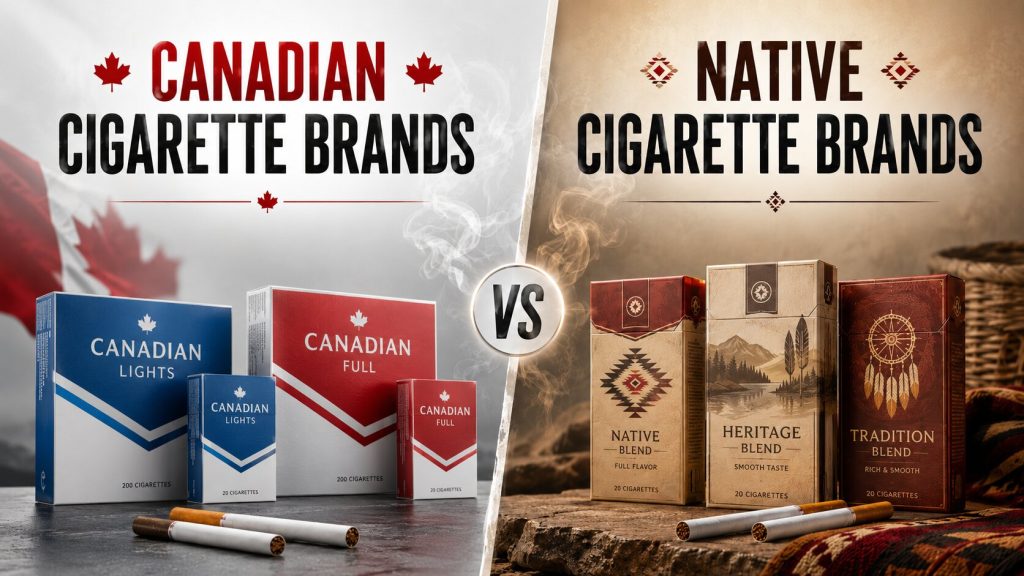 Canadian Cigarette Brands,cheap cigarette brands canada,best native cigarette brands canada,light cigarette brands canada